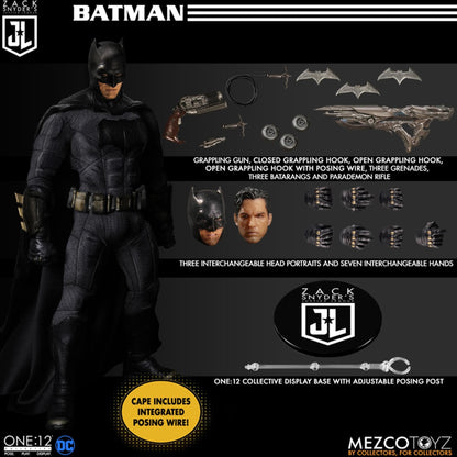 Zack Snyder's Justice League Action Figures 1/12 Deluxe Steel Box Set 15 - 17 cm