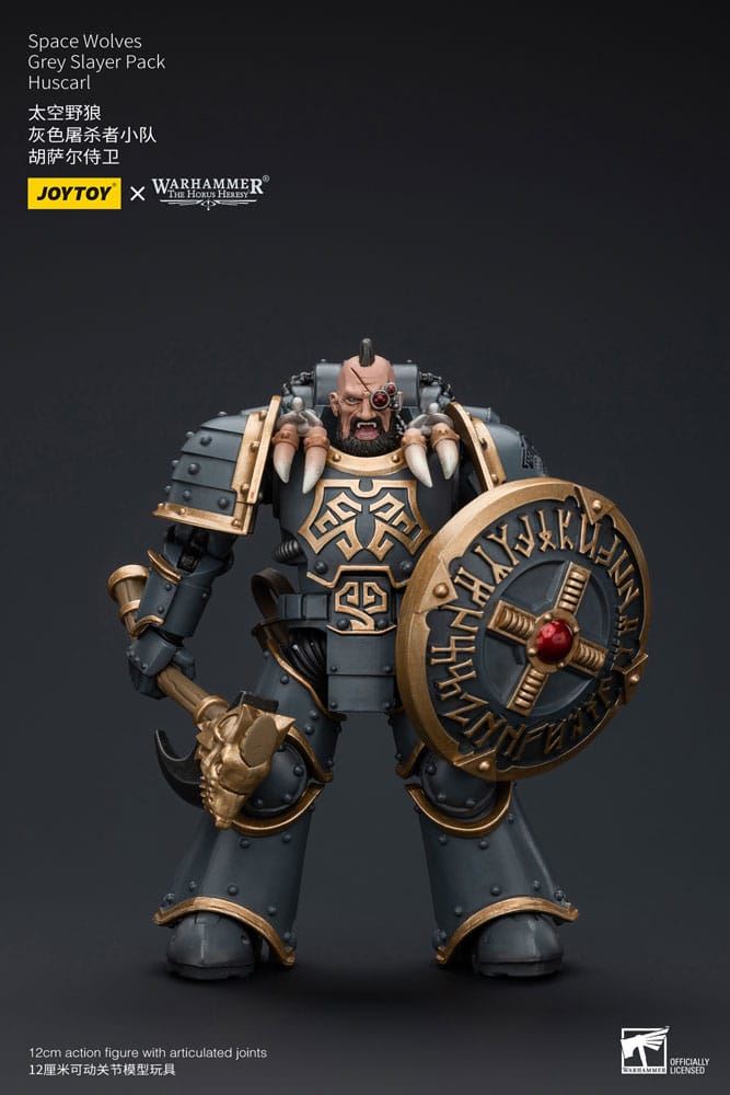 Warhammer The Horus Heresy Action Figure 1/18 Space Wolves Grey Slayer Pack Husc