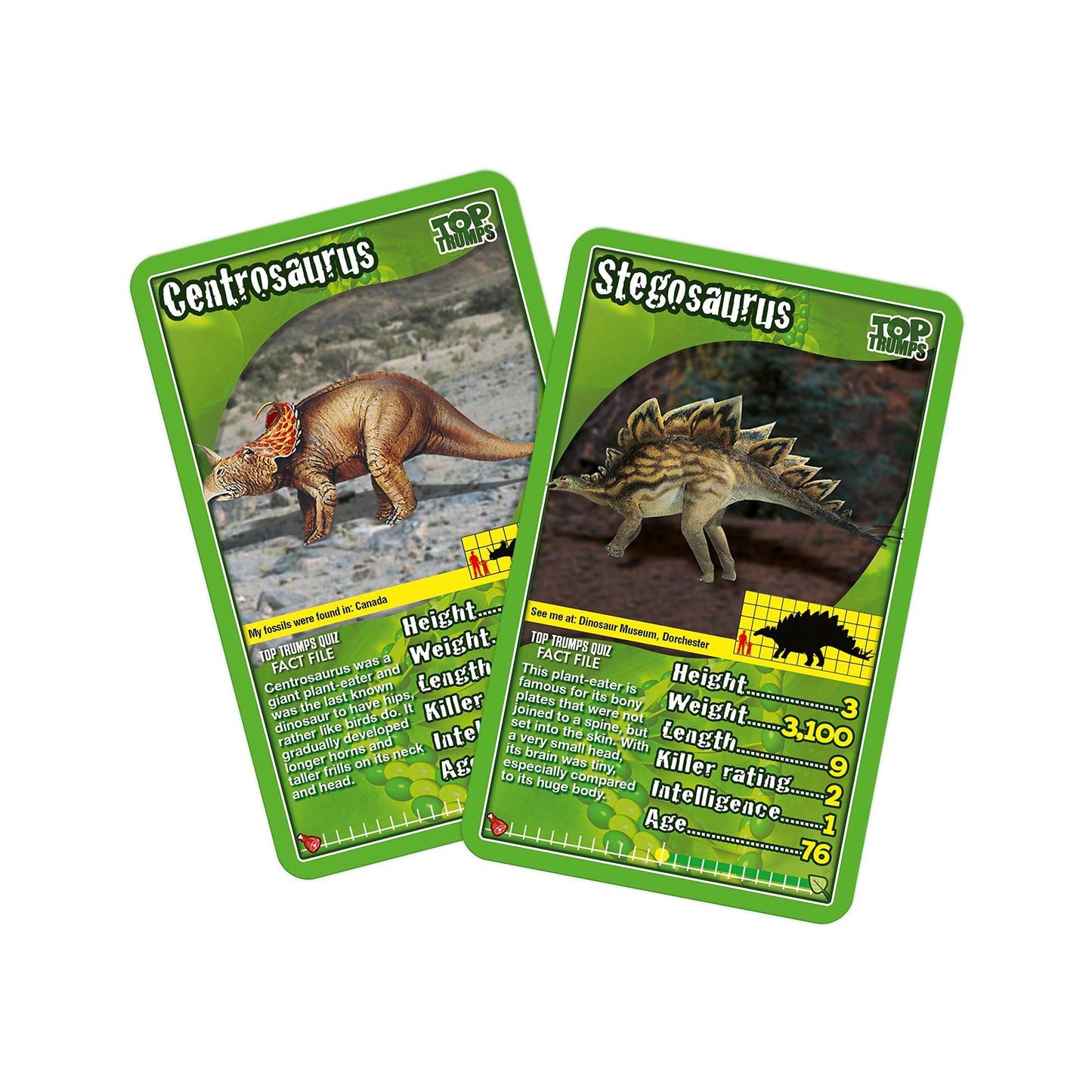 Dinosaurs Top Trumps Card Game
