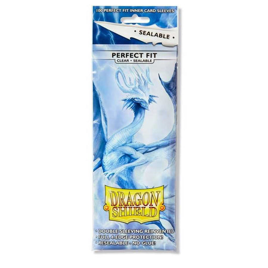 UNIT  Dragon Shield Perfect Fit Sealable- Clear
