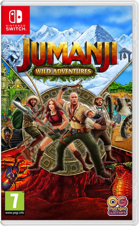 Jumanji: Wild Adventures /Switch *New & Sealed*