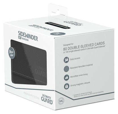 Ultimate Guard Sidewinder 80+ XenoSkin Monocolor Black