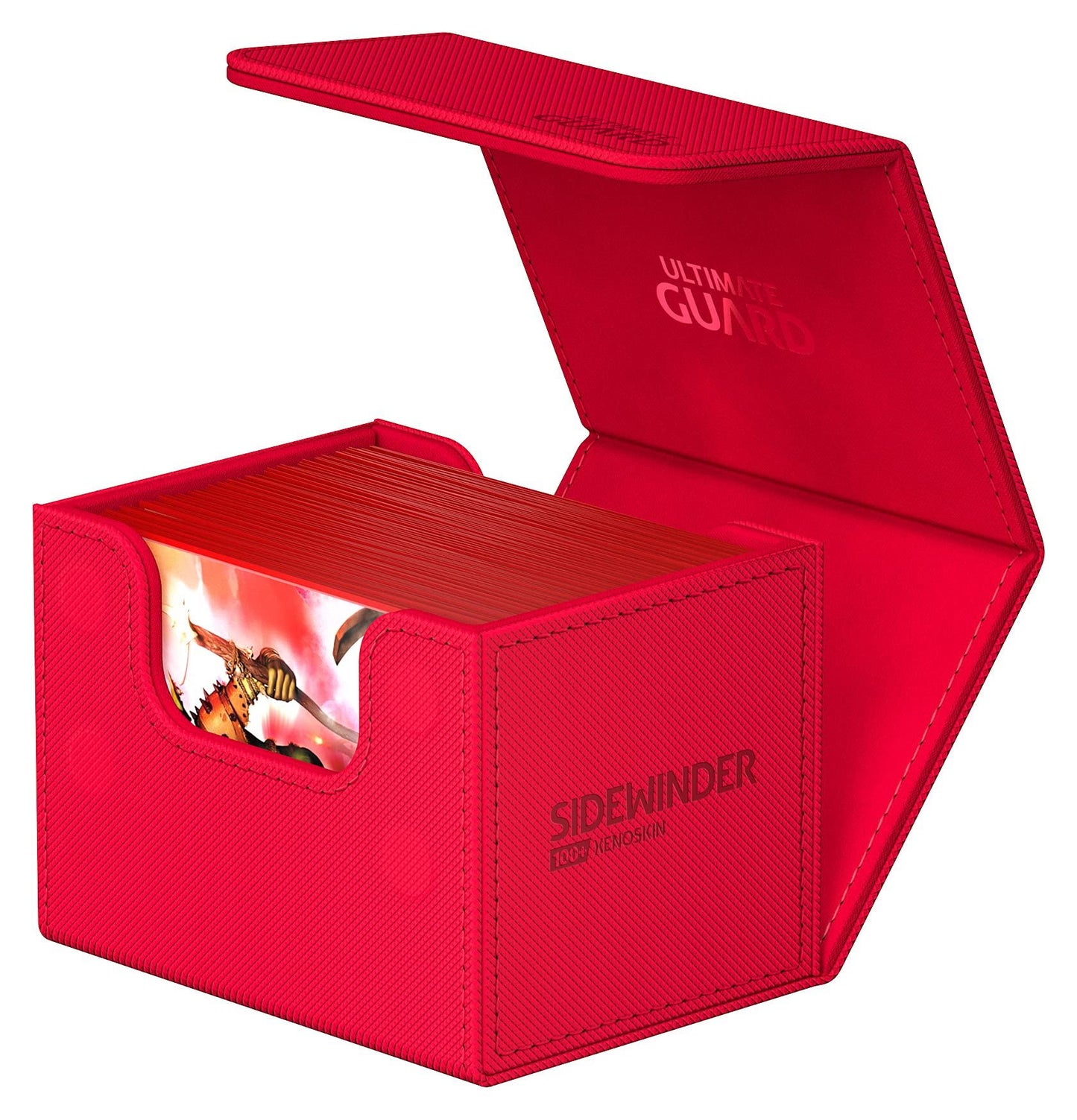 Ultimate Guard Sidewinder 100+ XenoSkin Monocolor Red