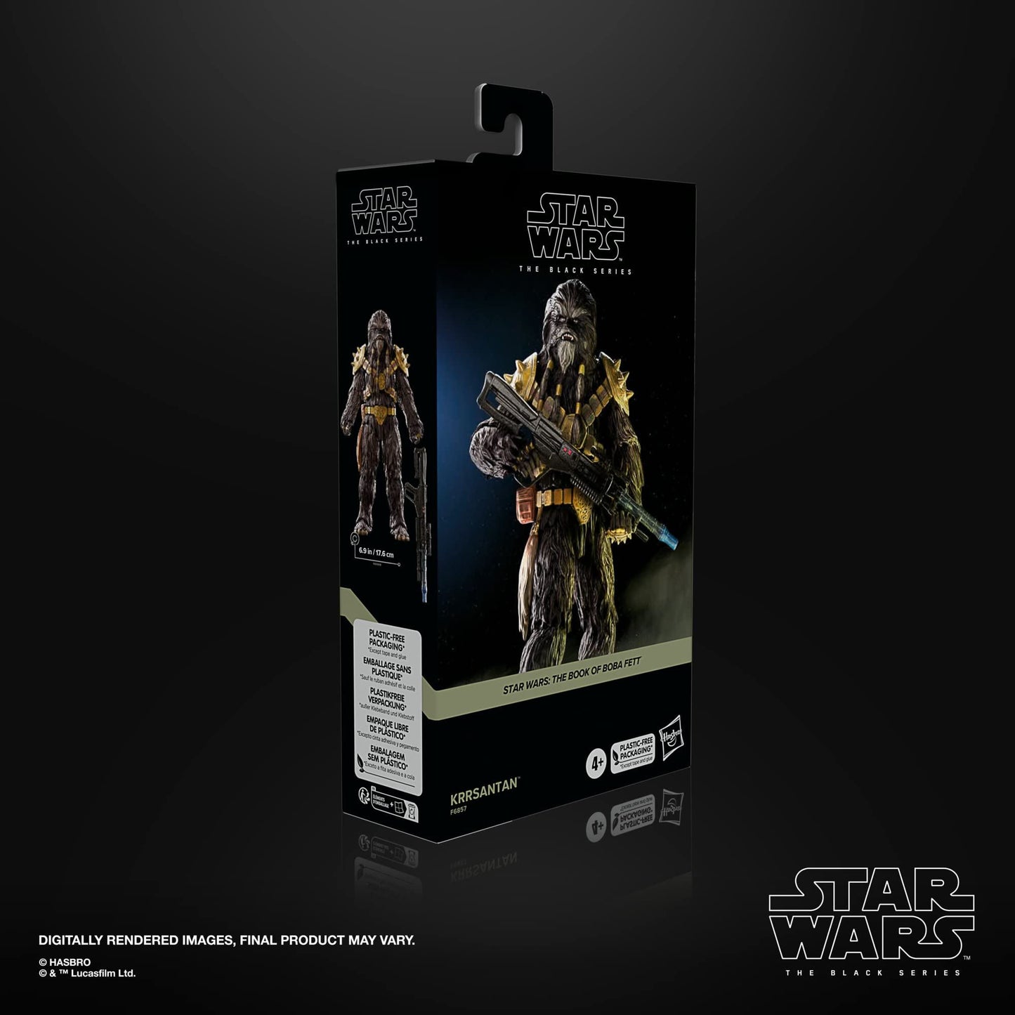 Star Wars: The Book of Boba Fett Black Series Deluxe Krrsantan 15 cm