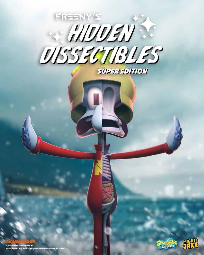 Spongebob Squarepants Blind Box Hidden Dissectibles Series 04 (Super ed.) Displa
