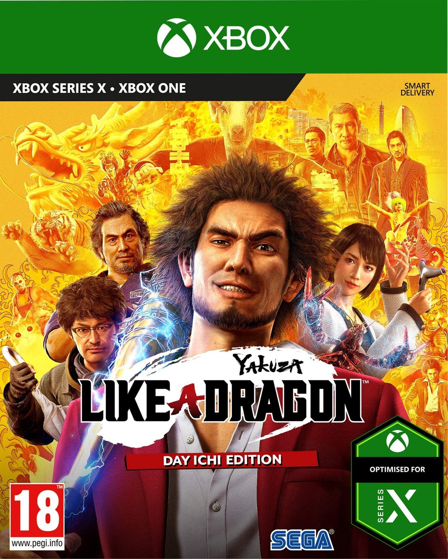 Yakuza: Like a Dragon - Day Ichi Steelbook Edition (compatible with Xbox One)