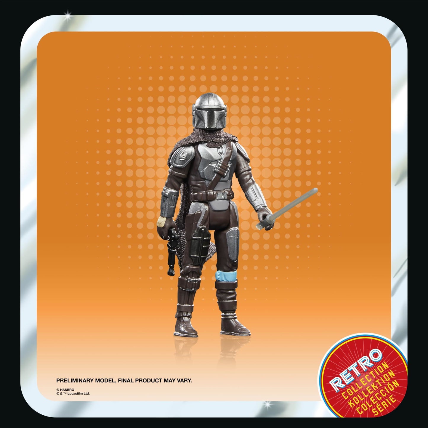 Star Wars: The Book of Boba Fett Retro Collection The Mandalorian 10 cm