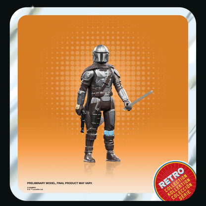 Star Wars: The Book of Boba Fett Retro Collection The Mandalorian 10 cm
