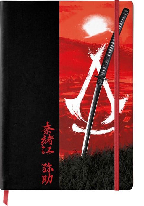 Assassin?s Creed Shadows Notebook A5 Katana Sun