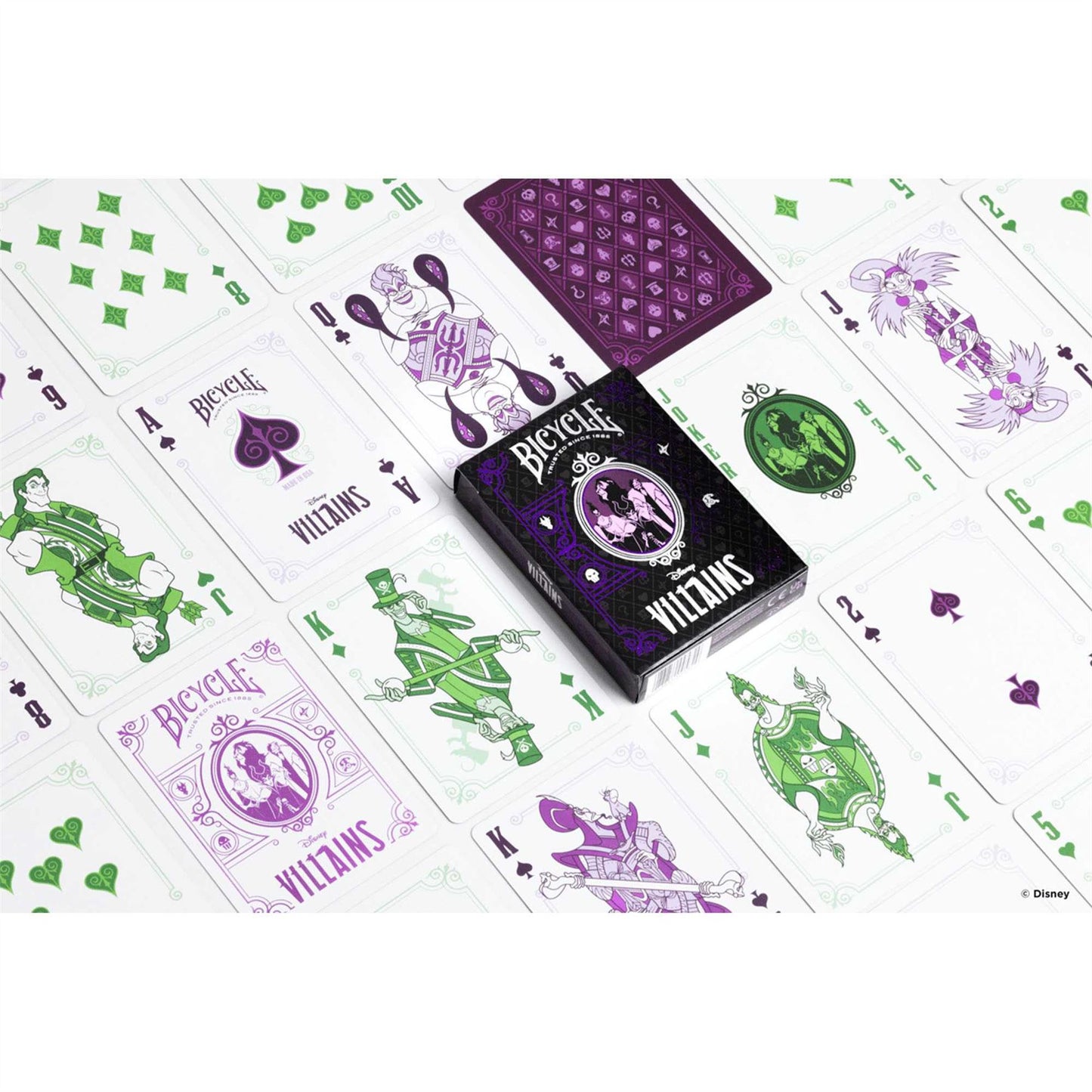 Bicycle: Disney Villains Green & Purple