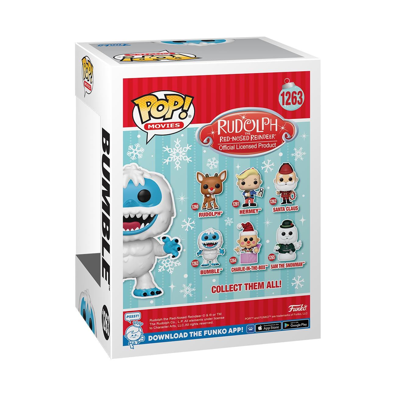 Rudolph the Red-Nosed Reindeer POP! Movies Vinyl Figure Bumble 9 cm