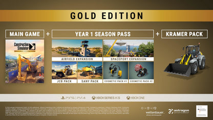 Construction Sim Gold Edition Playstation 5 *New & Sealed*