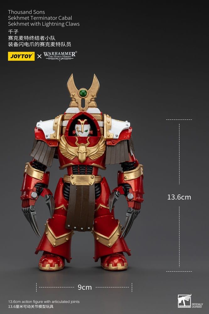 Warhammer The Horus Heresy Action Figure 1/18 Thousand Sons Sekhmet Terminator C