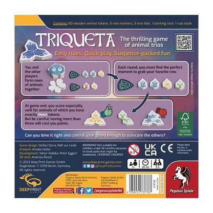 Pegasus Spiele 57820E Triqueta 2nd (English Edition) (Deep Print Games)
