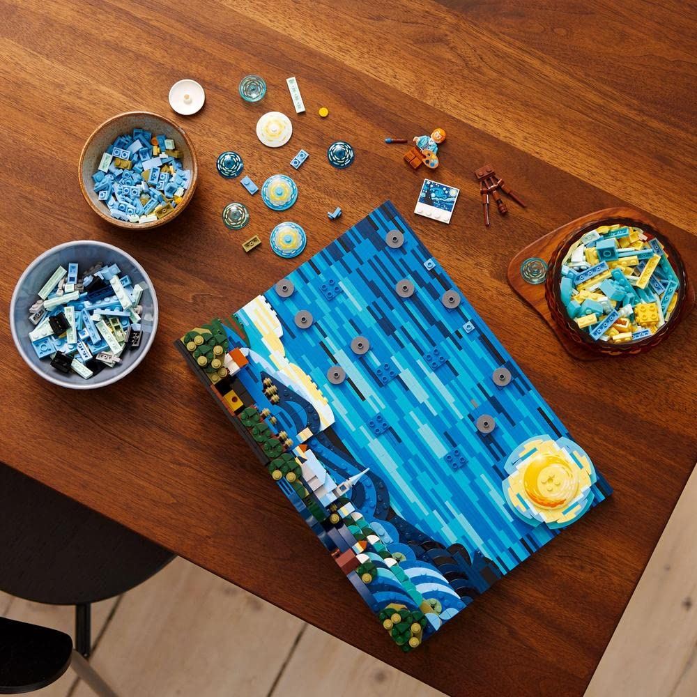 Lego Ideas 21333 the Starry Night - Vincent Van Gogh Lego