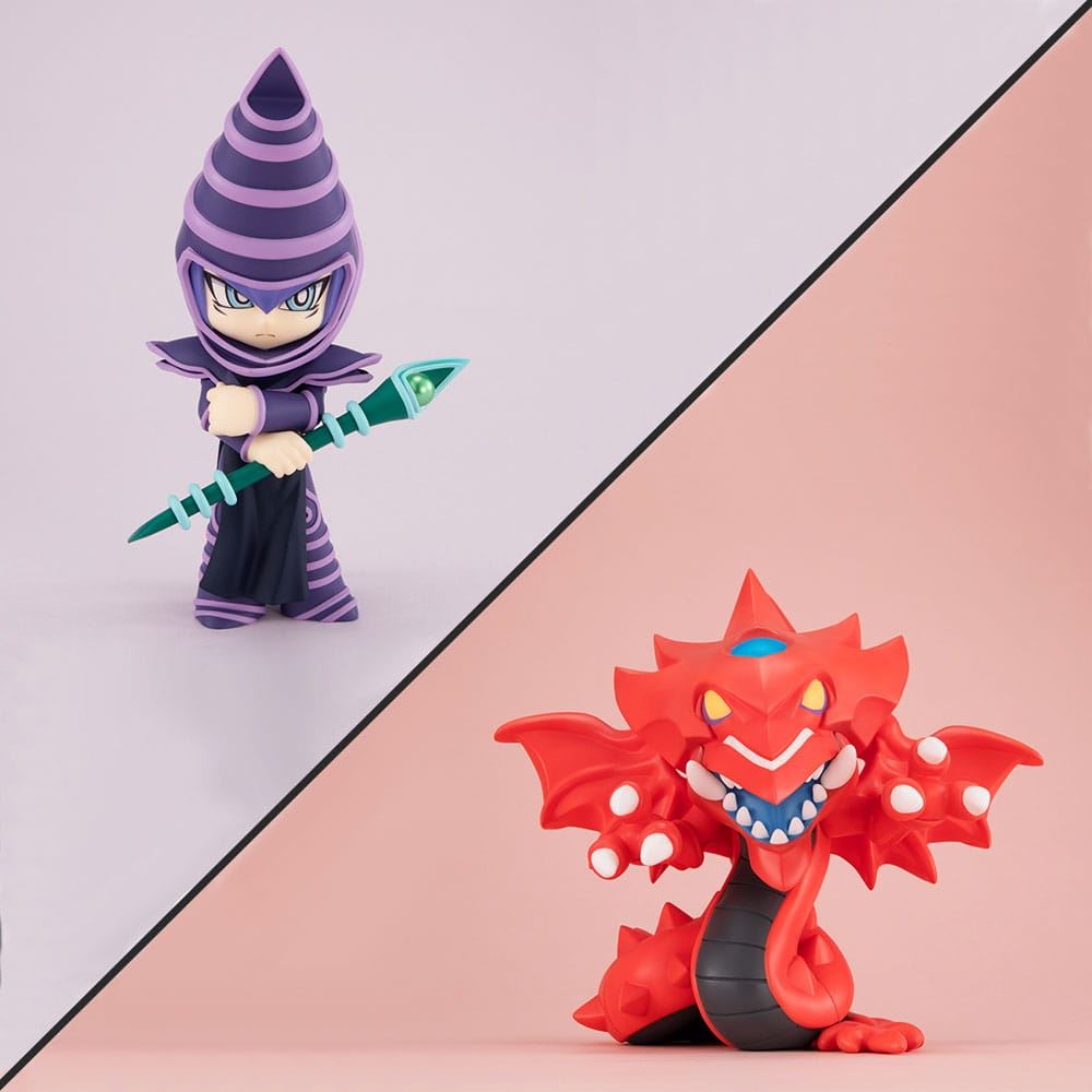 Yu-Gi-Oh! Duel Monsters Megatoon PVC Slifer Sky Dragon & Dark Magician