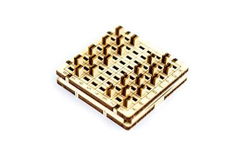 WoodenCity: Wooden Figures (Mini Checkers) /BoardGames