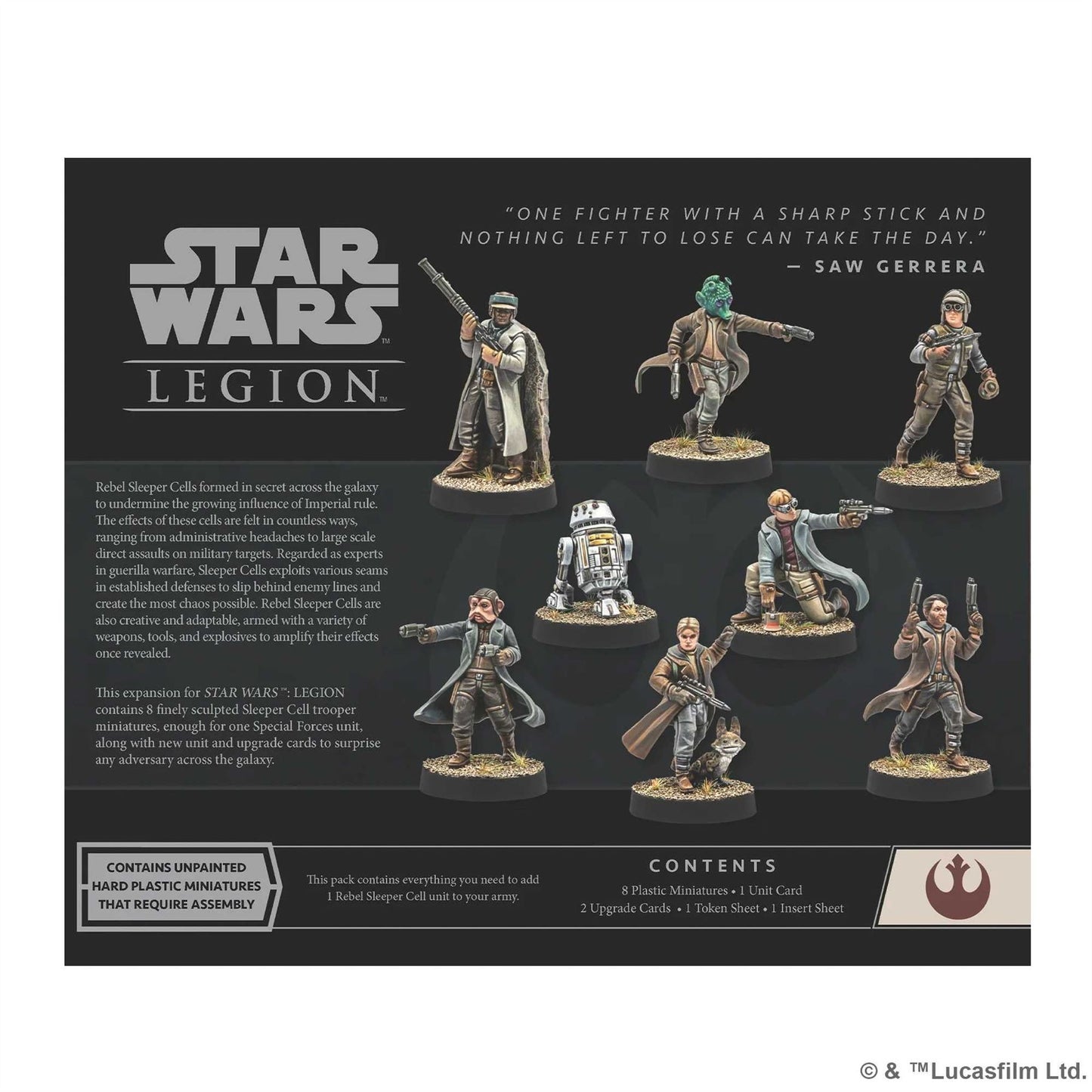 Rebel Sleeper Cell Expansion: Star Wars Legion