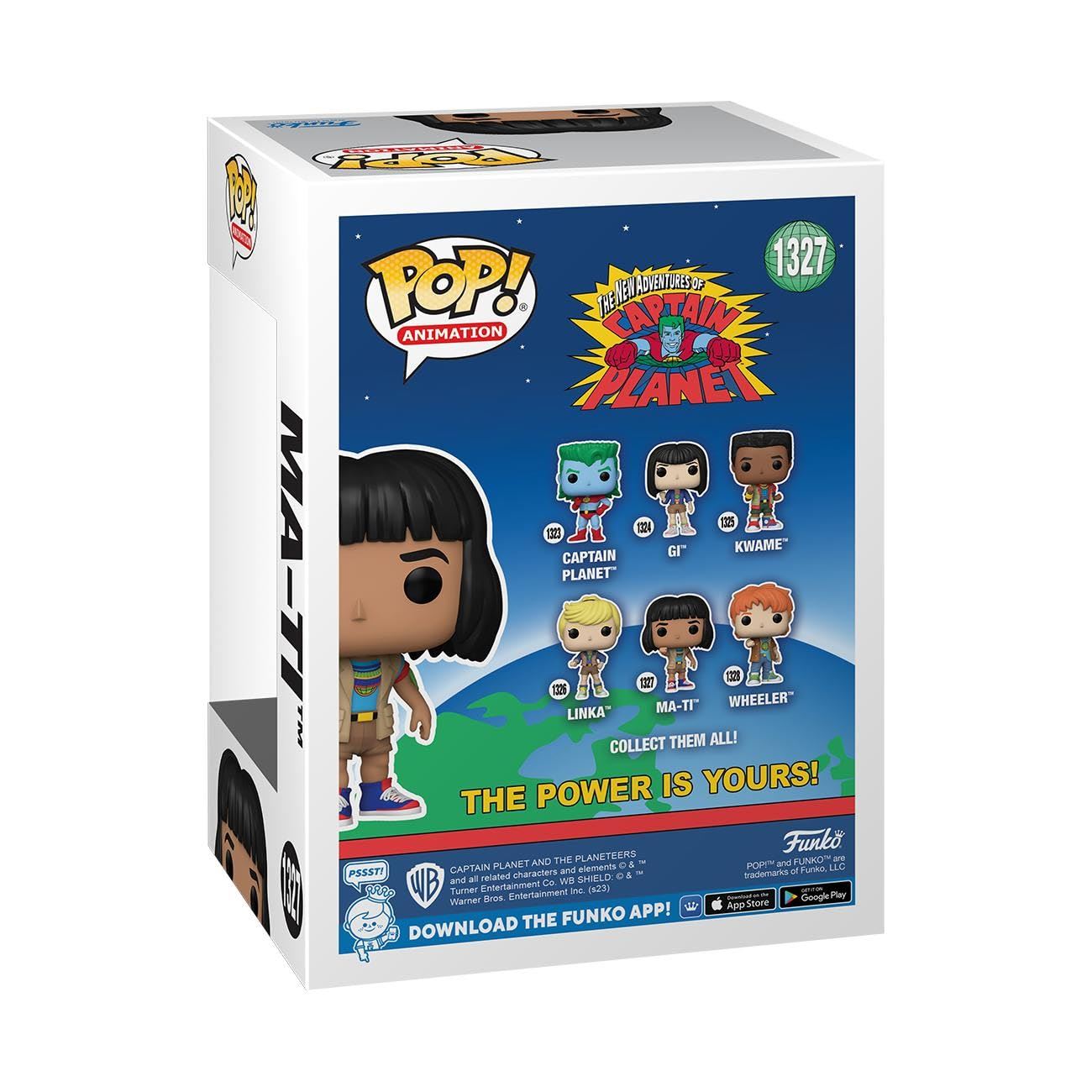 Captain Planet and the Planeteers POP! Animation Figure Ma-Ti 9 cm
