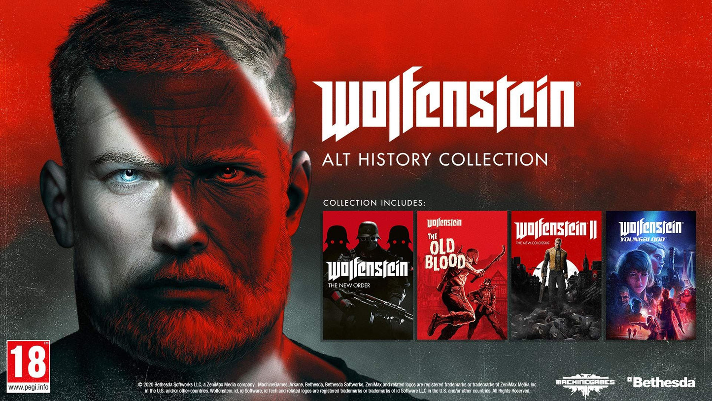 Wolfenstein: The Alt History Collection /PS4 *New & Sealed*
