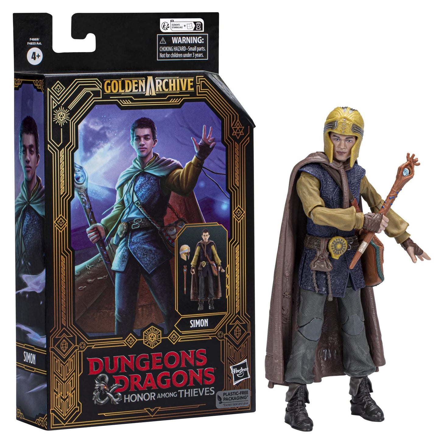 Dungeons & Dragons: Honor Among Thieves Golden Archive Action Figure Simon 15 cm