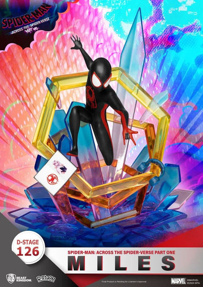 Marvel D-Stage Diorama Spider-Man Across the Spider-Verse Part One-Miles 15cm