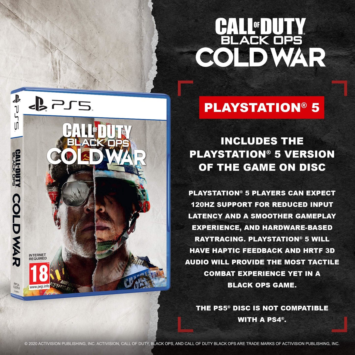 Call Of Duty Blops Cold War Playstation 5 *New & Sealed*