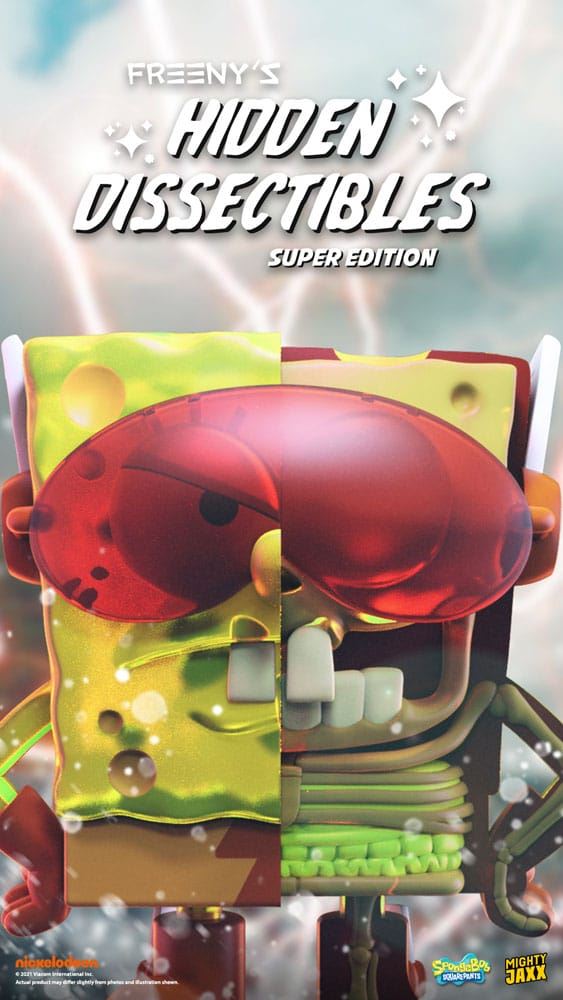 Spongebob Squarepants Blind Box Hidden Dissectibles Series 04 (Super ed.) Displa