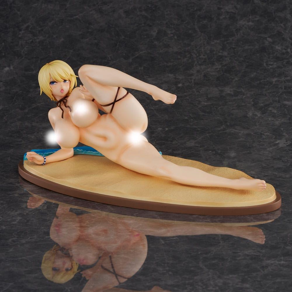 School Springtime Romance! PVC Statue Hazuki Kuwabara Illustration by Sanshoku A