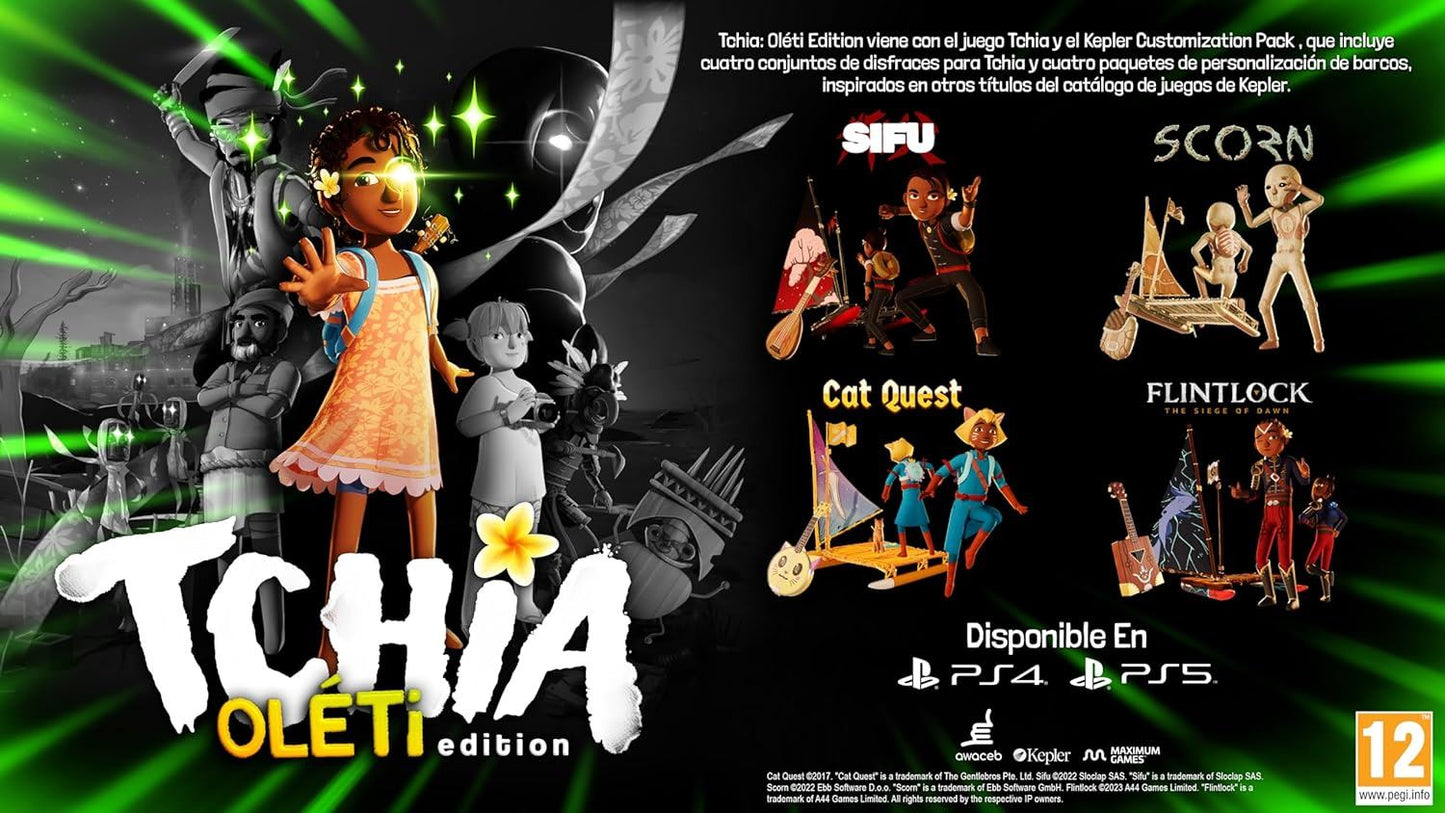 Tchia: Ol?ti Edition (PS4) PlayStation 4 (Sony Playstation 4) (UK IMPORT)
