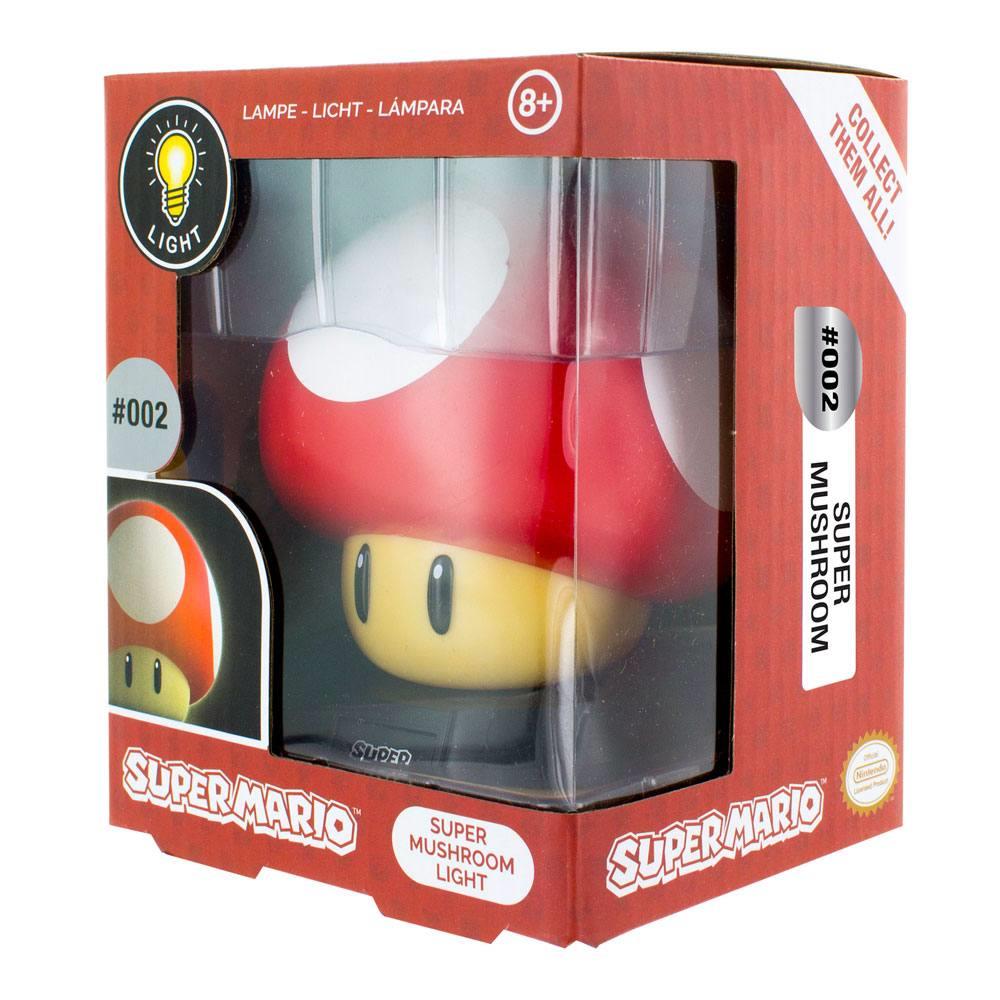 Nintendo Super Mario Super Mushroom Night Light #002 Lamp Paladone - New In Box