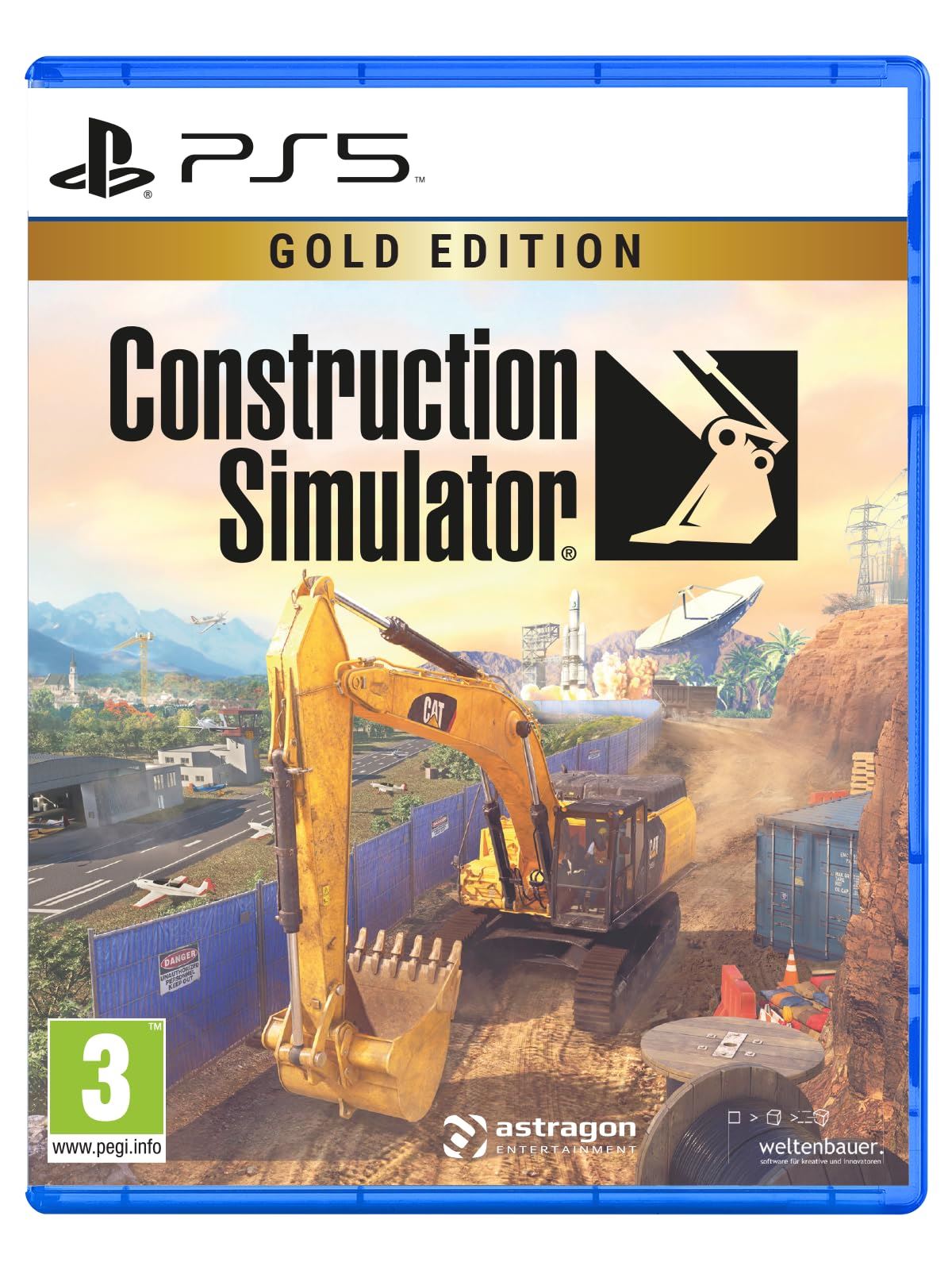 Construction Sim Gold Edition Playstation 5 *New & Sealed*