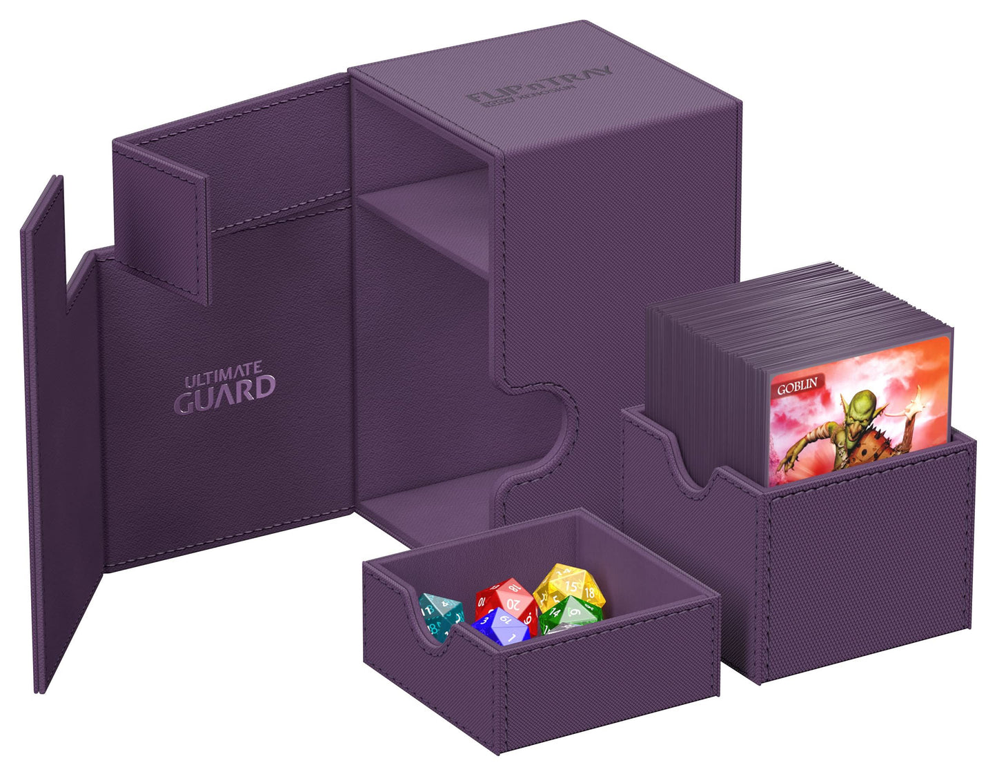 Ultimate Guard Flip`n`Tray 100+ XenoSkin Monocolor Purple