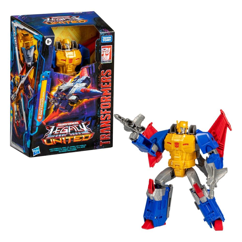 Transformers Generations Legacy Evolution Voyager Class G1 Universe Metalhawk