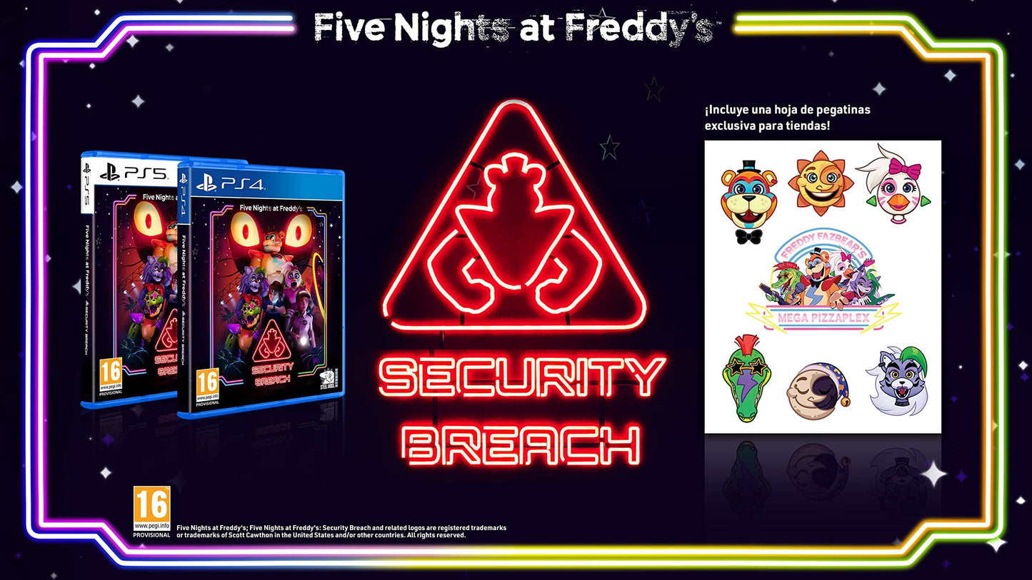 Five Nights at Freddy's: Security Breach /PS5 *New & Sealed*