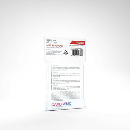 UNIT Gamegenic MATTE Mini European- Sized Boardgame Sleeves 46 x 71 mm (50 ct.)