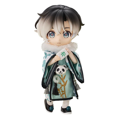 Original Character Nendoroid Figure Chinese-Style Panda Mahjong Laurier 14cm