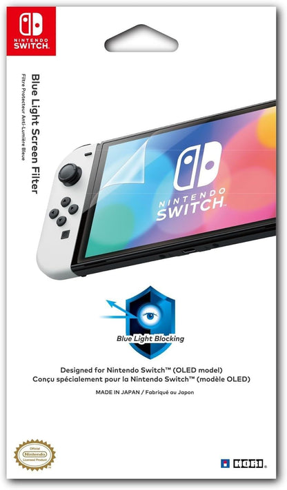 Hori Nintendo Switch (oled Model) Blue Light (blue Light Block)