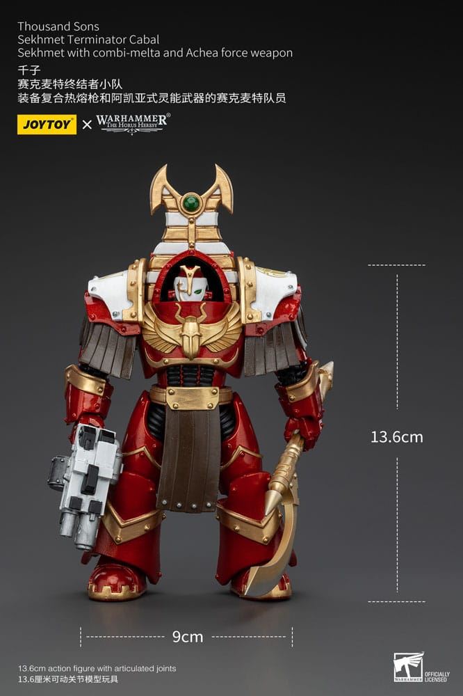 Warhammer The Horus Heresy Action Figure 1/18 Thousand Sons Sekhmet Terminator C