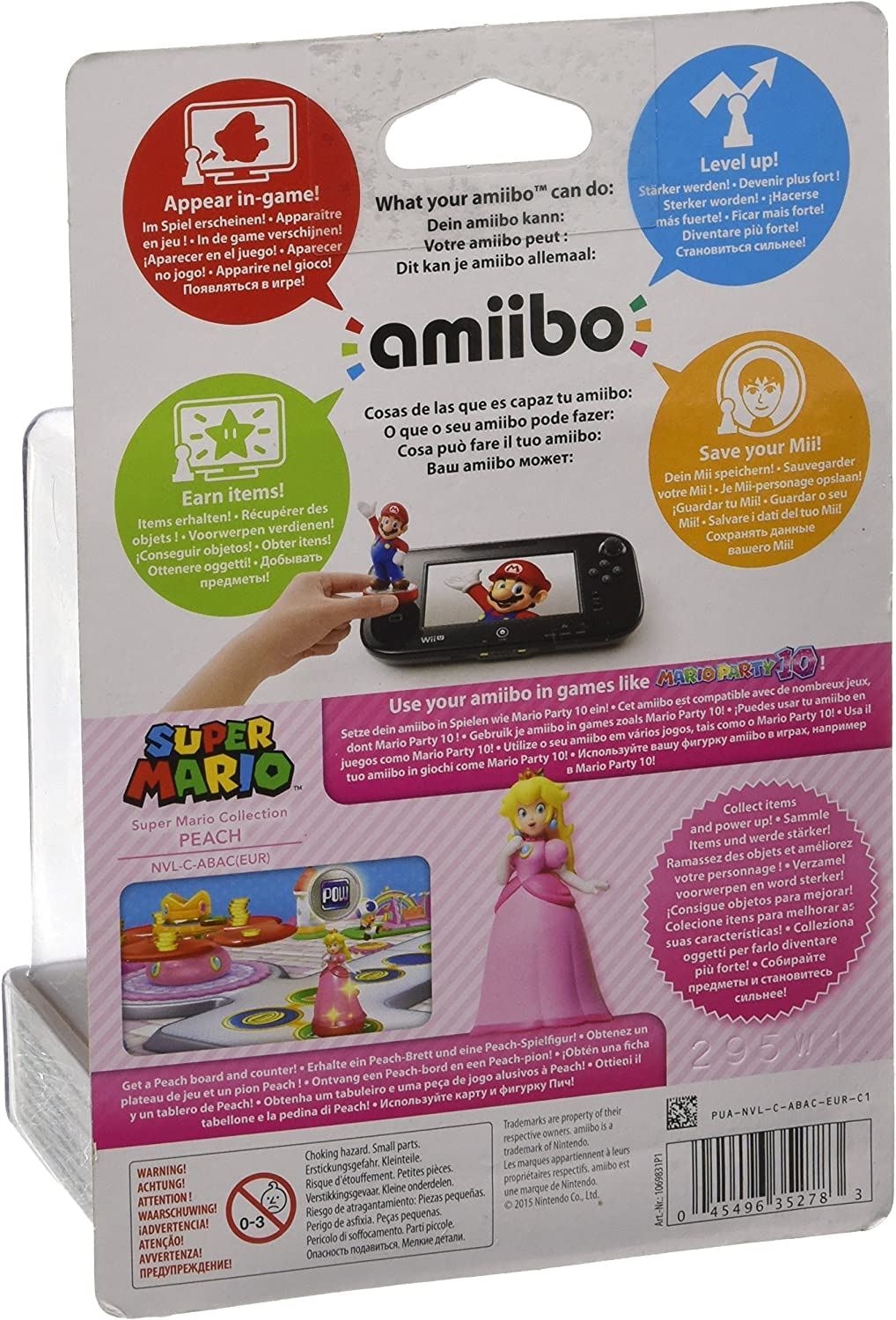 Nintendo Amiibo Character - Peach (Super Mario Collection) /Switch
