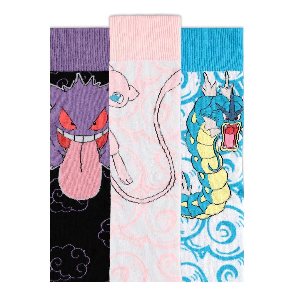 Pok?mon Socks 3-Pack Crew 43-46