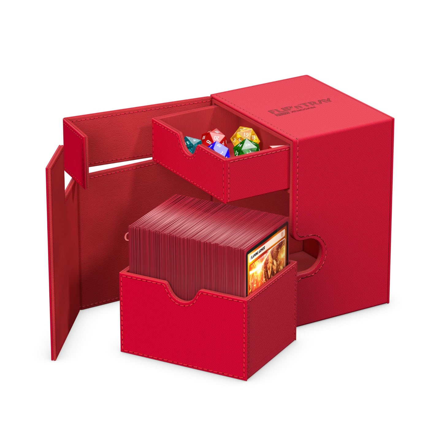 Ultimate Guard Flip`n`Tray 133+ XenoSkin Red