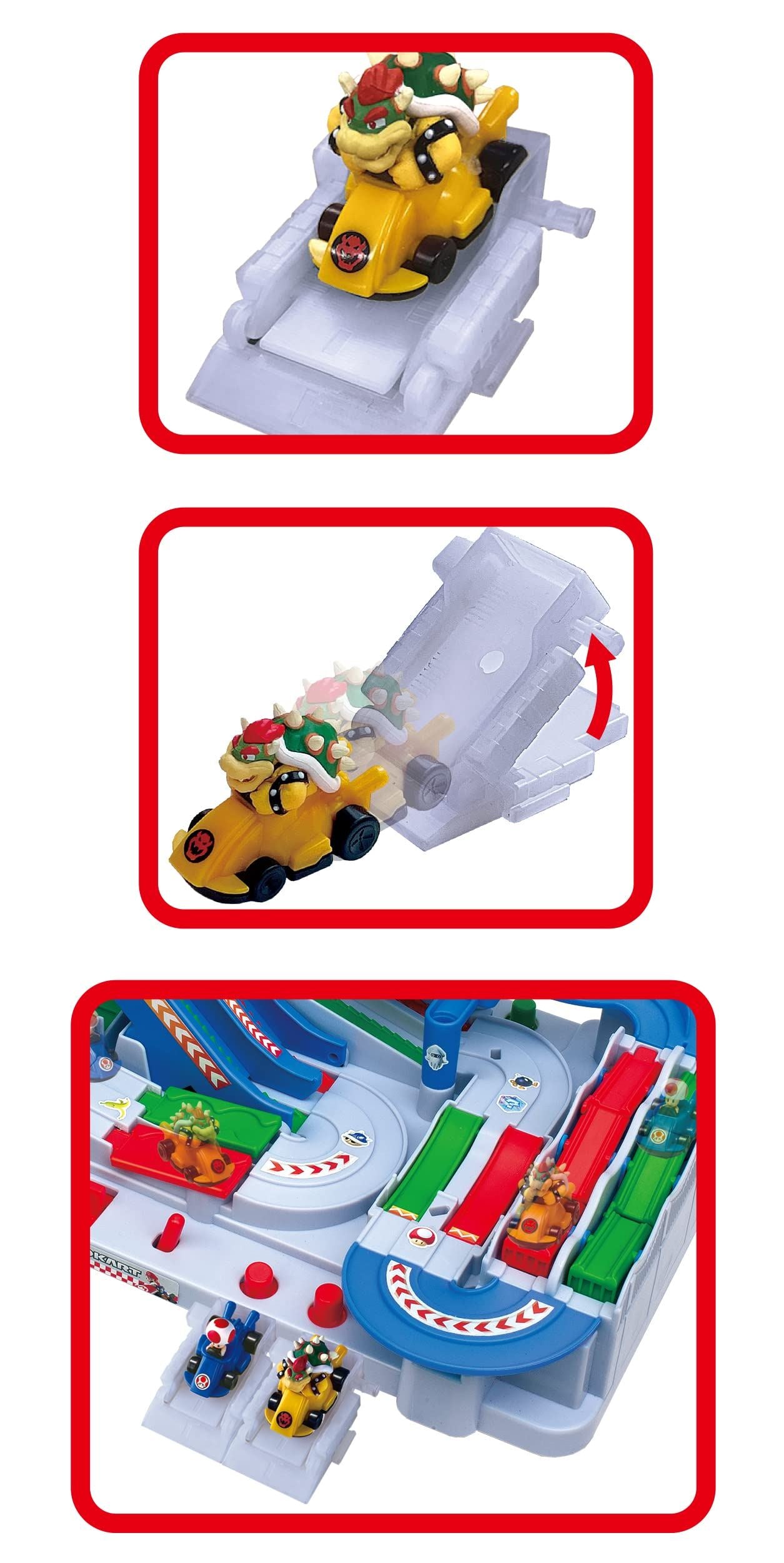 Epoch Mario Kart Racing DX exp  2 Figure Pack /Toys