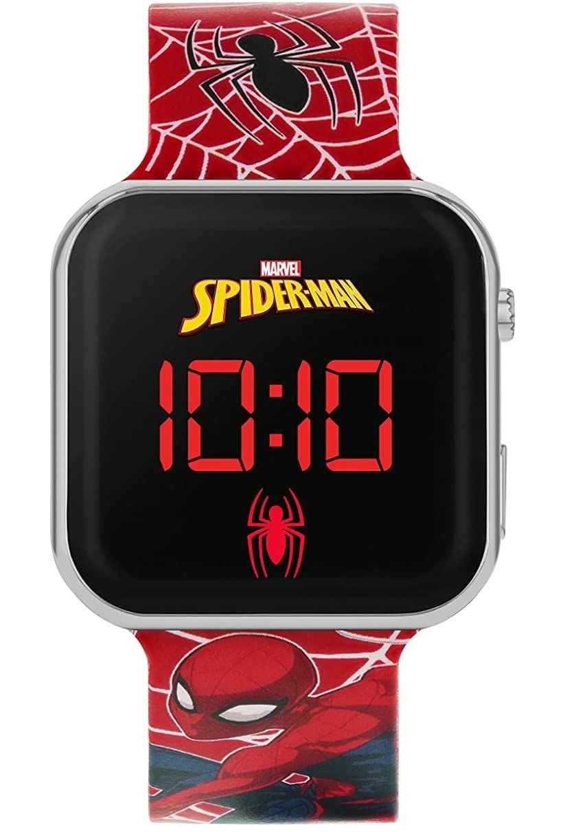 Peers Hardy - Disney Marvel Spiderman Red Strap Led Watch /Merchandise