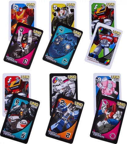 Transformers UNO Flip! Card Game