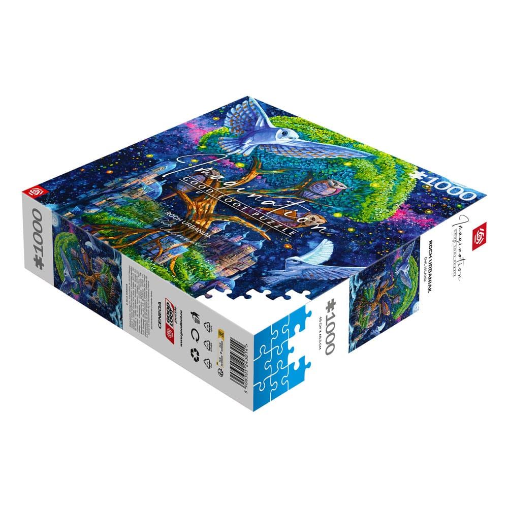 Roch Urbaniak Imagination Puzzle Owl Island / Wyspa S?w (1000 pieces)