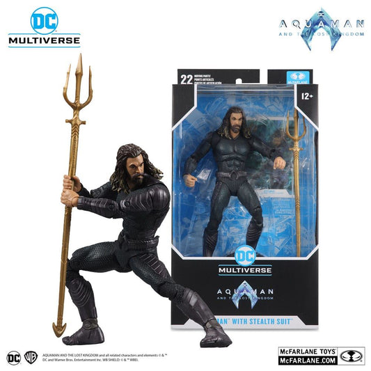 Aquaman & the Lost Kingdom DC Multiverse Figure Aquaman with Stealth Suit 18cm