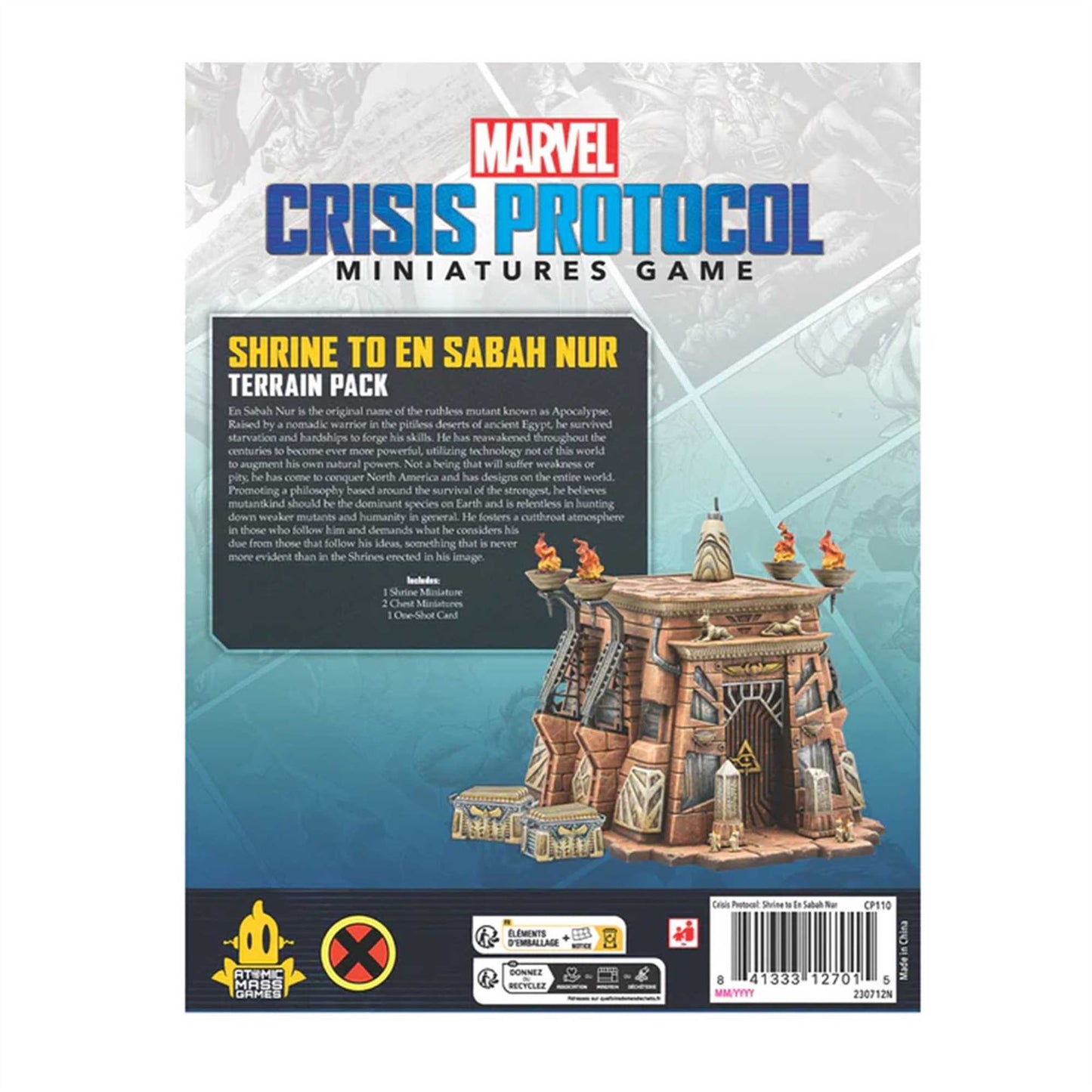Shrine to En Sabah Nur Terrain Pack: Marvel Crisis Protocol