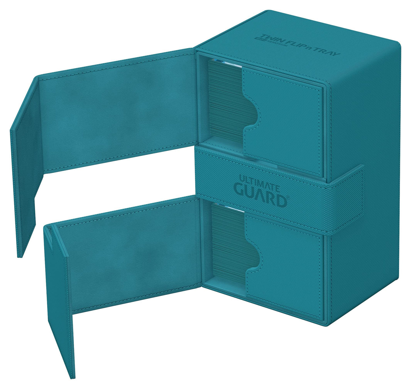 Ultimate Guard Twin Flip`n`Tray 160+ XenoSkin Monocolor Petrol