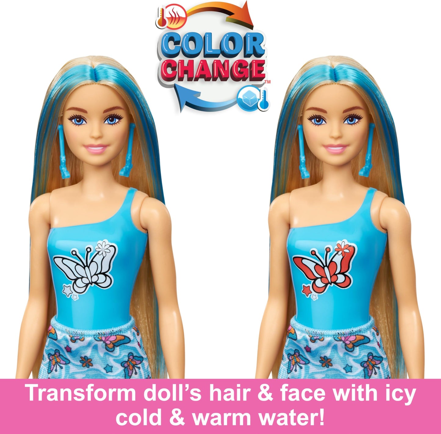 Barbie - Colour Reveal Groovy Series /Toys